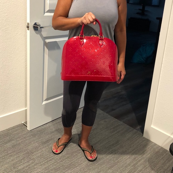 💯 Authentic Louis Vuitton Alma MM - Retired color - Picture 7 of 12